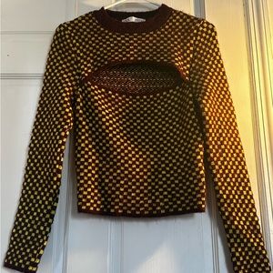 Zara Women’s Checkered Sweater